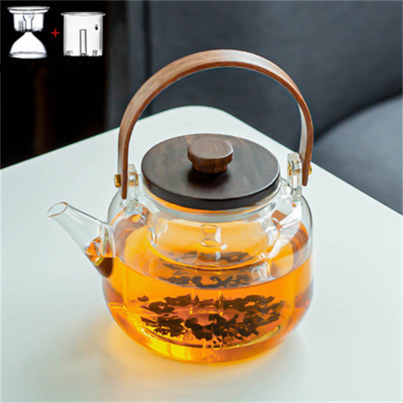 High Borosilicate Glass Steaming And Cooking Teapot - Beuti-Ful