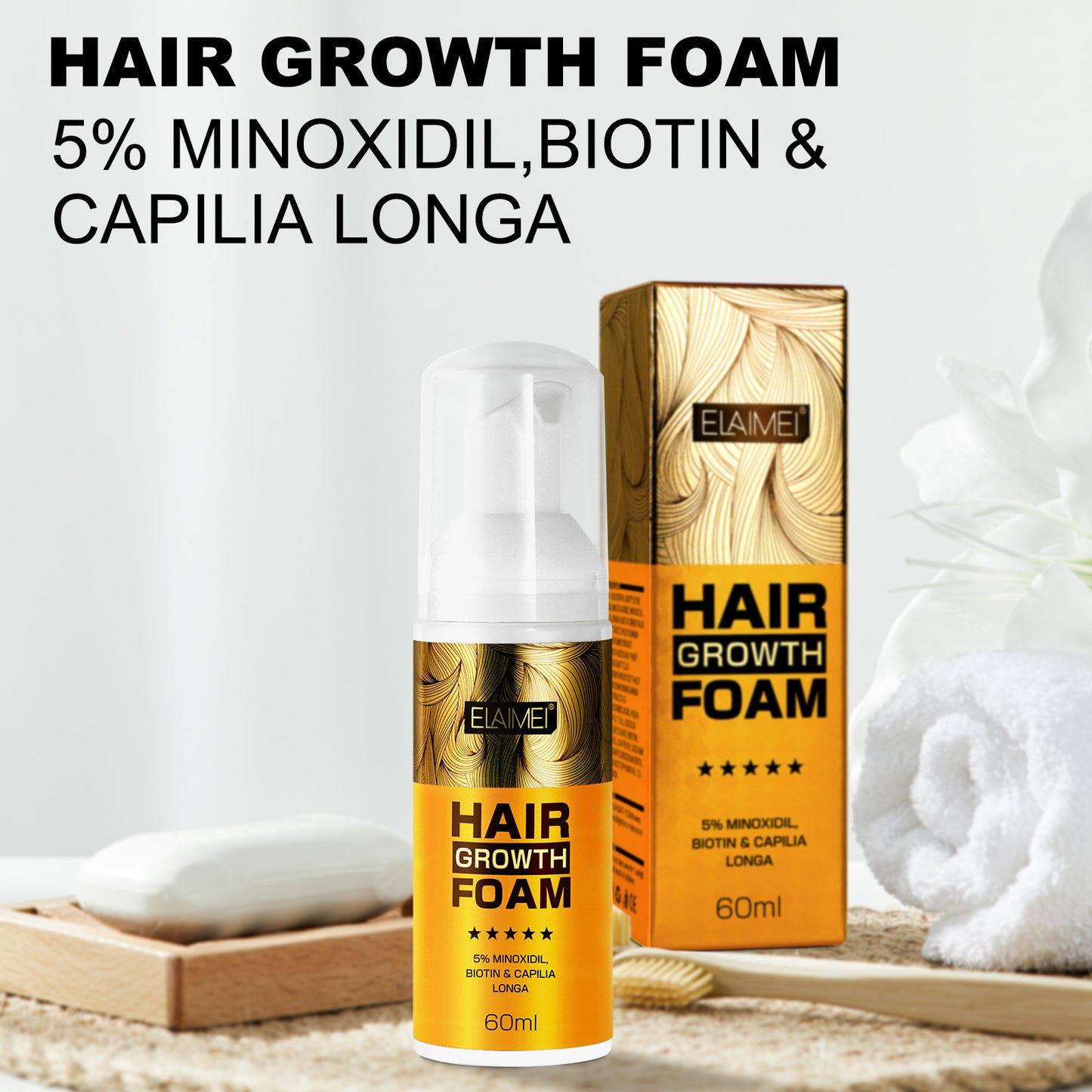 Hair Growth Moisturizing The Scalp And Preventing Hair Loss