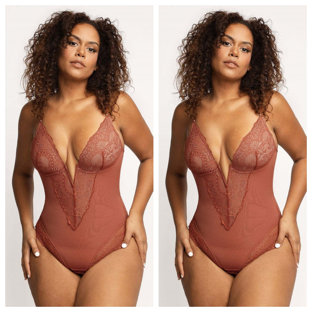 Plus Size Lace Waist Women's Shapewear - Beuti-Ful
