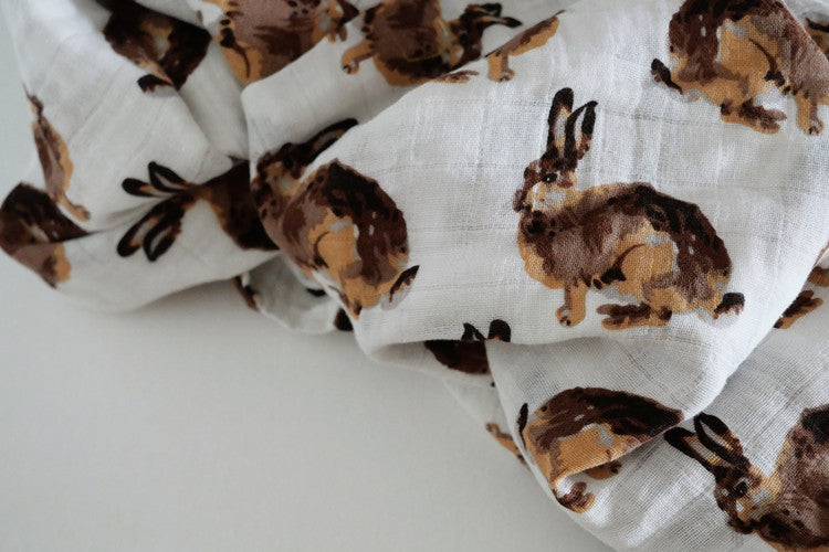 Baby Natural Organic Cotton Wrapping Blanket - Beuti-Ful