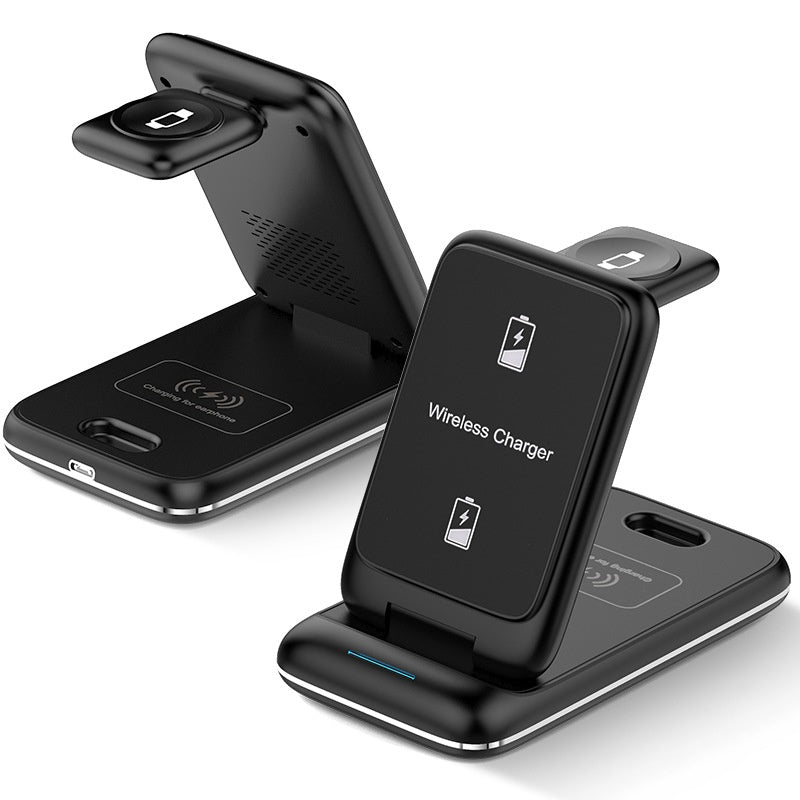 3-in-1 Wireless Charger Foldable Removable Charger - Beuti-Ful
