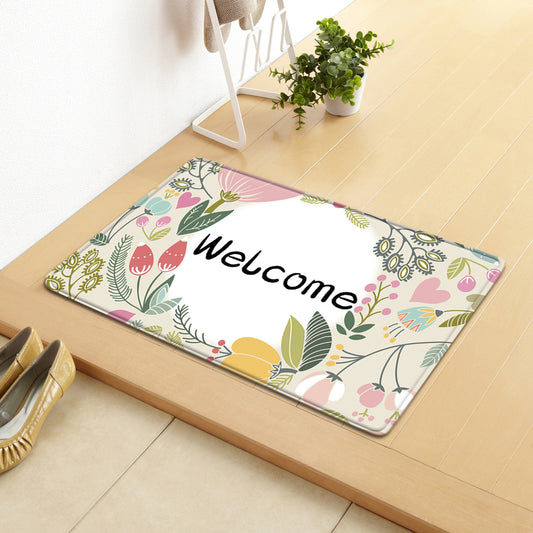 Household Entrance Absorbent  Non-slip Mat Bedroom Living Room Carpet