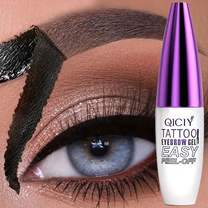 Tattoo Easy Peel Off Eyebrow Gel Cream Types Long-Lasting Smudge-Proof Sweat Resistant Waterproof Cosmetics - Beuti-Ful