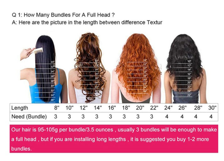 Headband Wig Human Hair Kingky Straight - Beuti-Ful