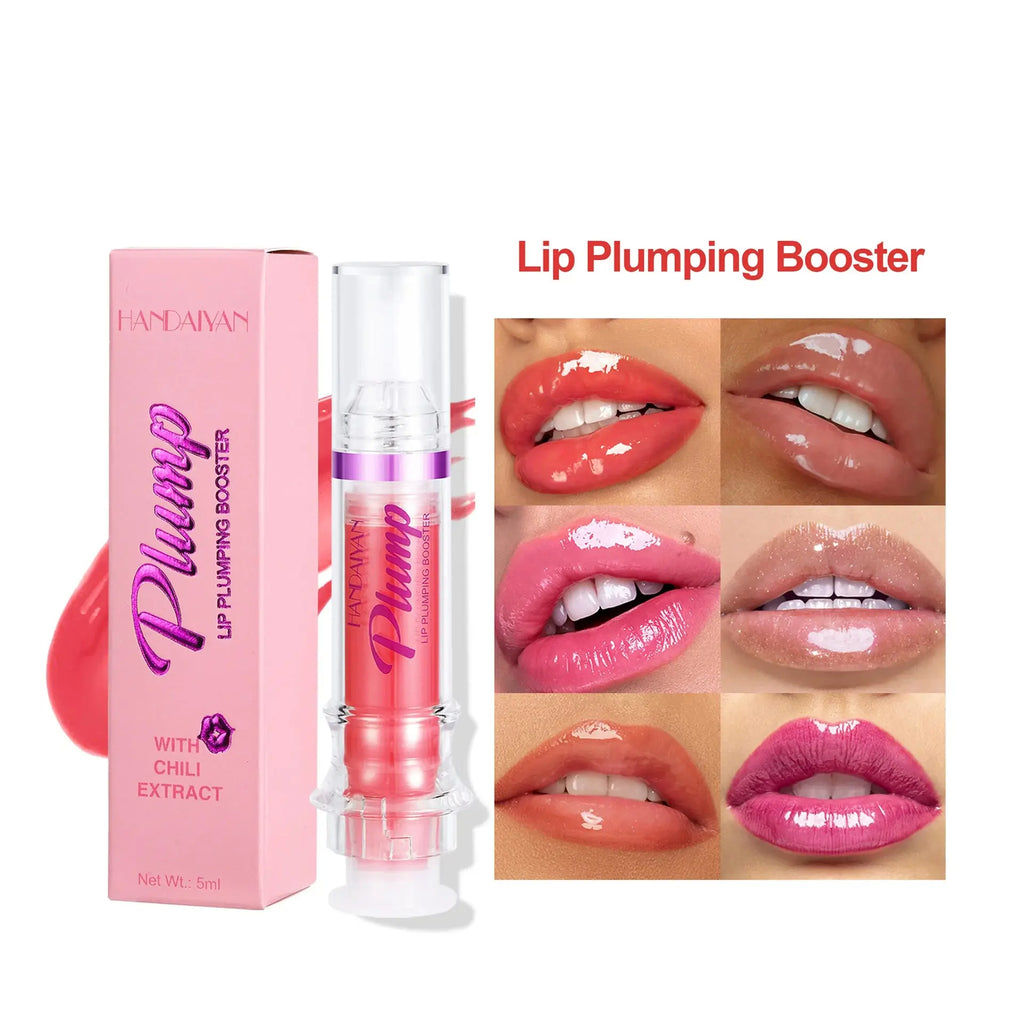 New Tube Lip Rich Lip Color Slightly Spicy Lip Honey Lip Glass Mirror Face Lip Mirror Liquid Lipstick - Beuti-Ful