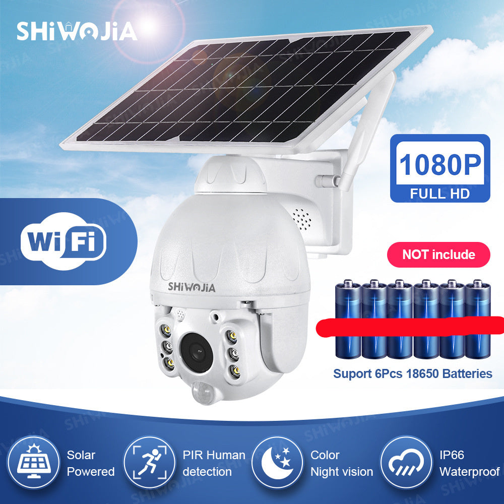 Solar Camera Wireless Dome Camera 4G Solar Surveillance Camera - Beuti-Ful