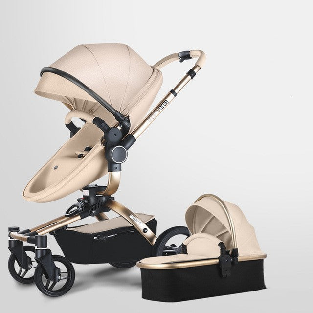 Full Moon High-end stroller Newborn carseat set