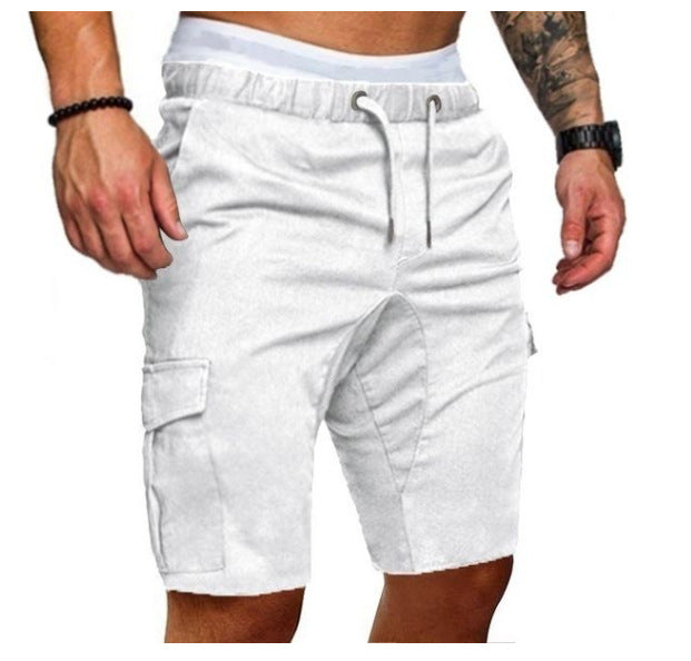 Tight Elastic Pants Men's Cropped Shorts Pants - Beuti-Ful