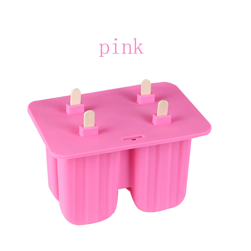 4 Popsicle Molds With Old Beijing Classic Shape Holes - Beuti-Ful