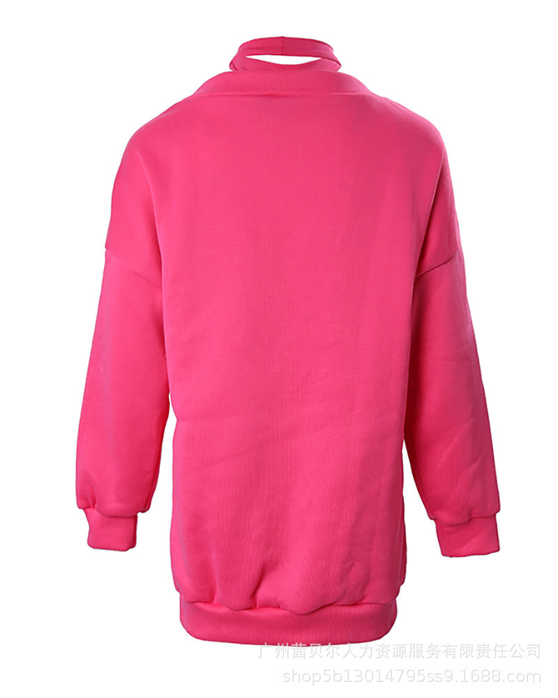 Large V-neck Sweater Dress Vest Two-piece Set Suit - Beuti-Ful