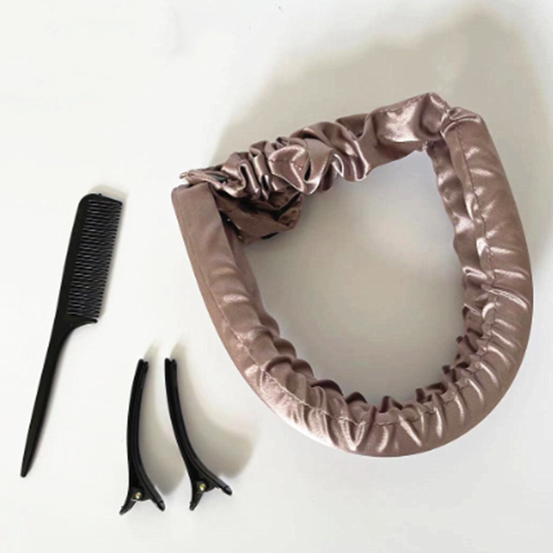 Heatless Hair Curler Braided Sponge Hair Curler Lazy Automatic Non-heat Curling rods - Beuti-Ful