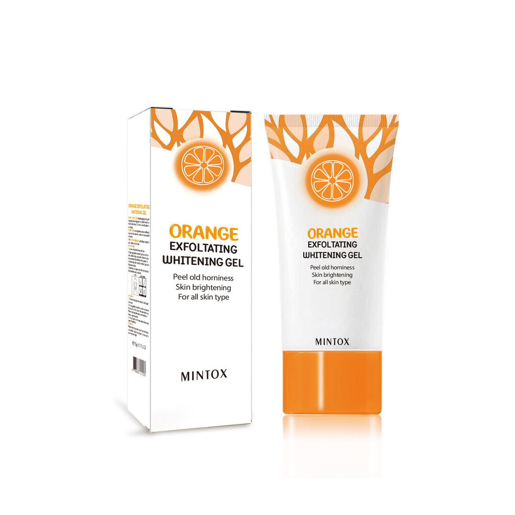 Orange Exfoliating Cleansing Pore Brightening Whitening Gel - Beuti-Ful