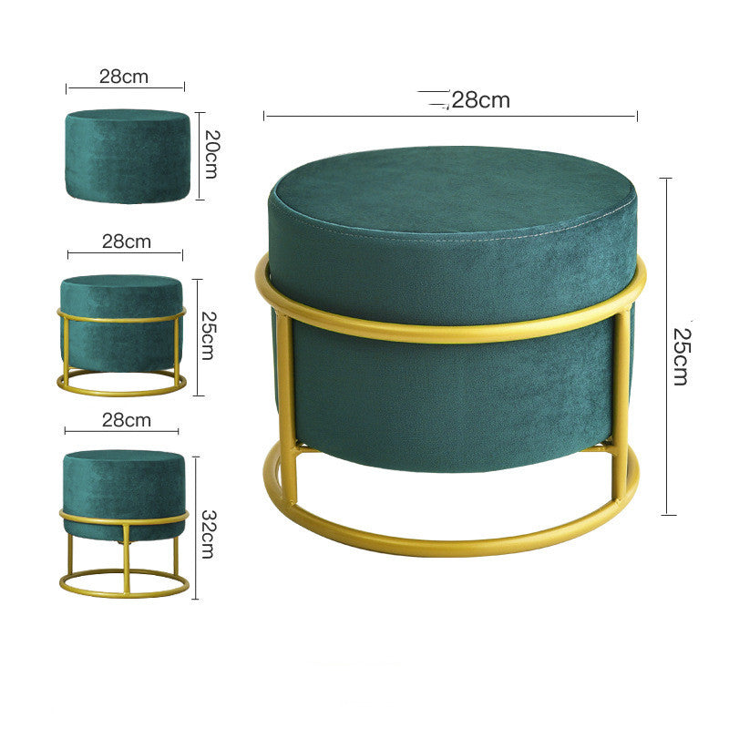 Light Luxury Stool Living Room Small Stool - Beuti-Ful