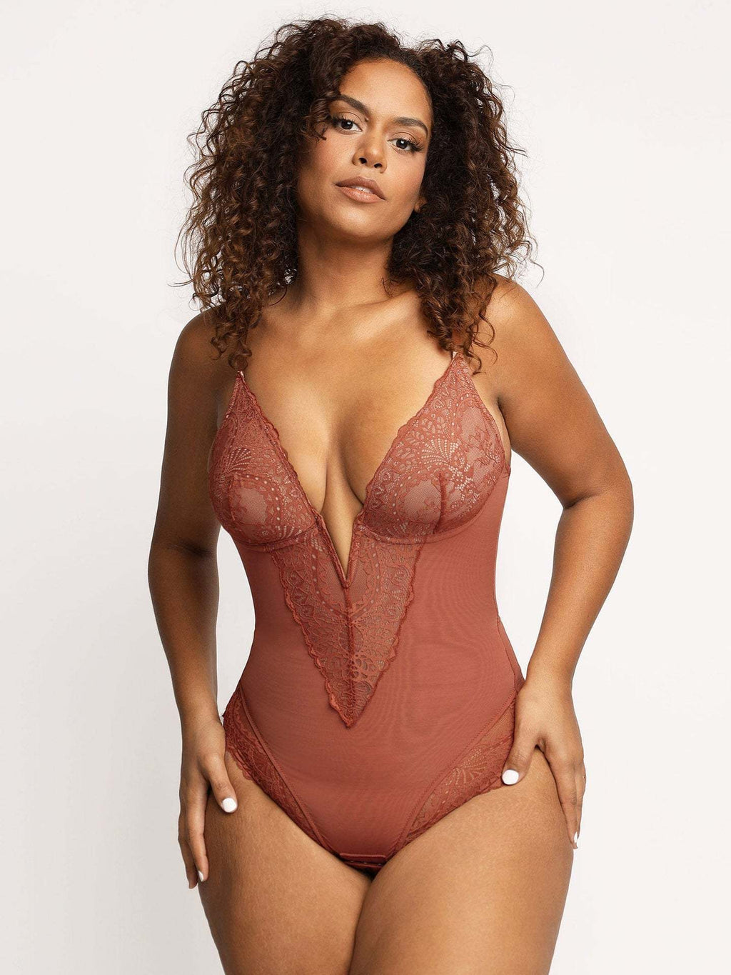 Plus Size Lace Waist Women's Shapewear - Beuti-Ful