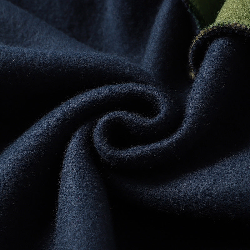 Men's Hoodie Patchwork Color Sweater - Beuti-Ful