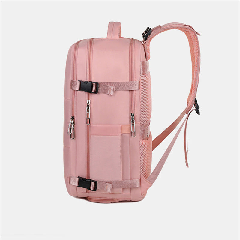 New Travel Backpack Female Large-capacity Dry And Wet Luggage Travel Bags Computer Backpack College Students Bag - Beuti-Ful