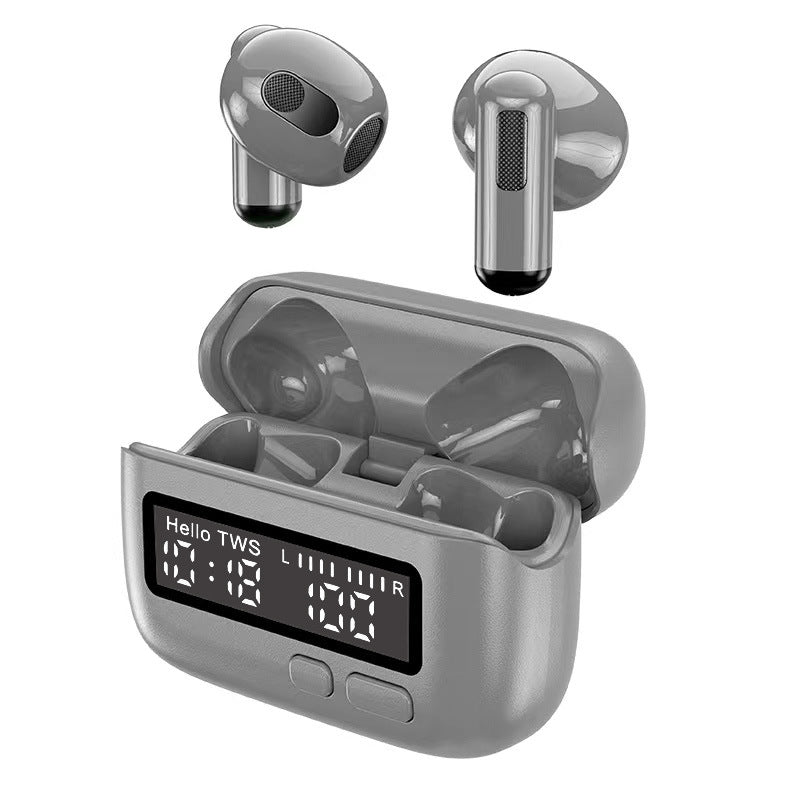 BPG Portable Wireless Bluetooth Headset Digital Display Clock