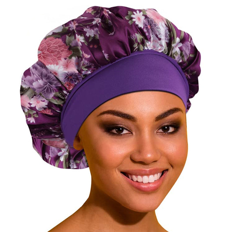 Leopard Print Shower Cap Female Print Chemotherapy Hat - Beuti-Ful