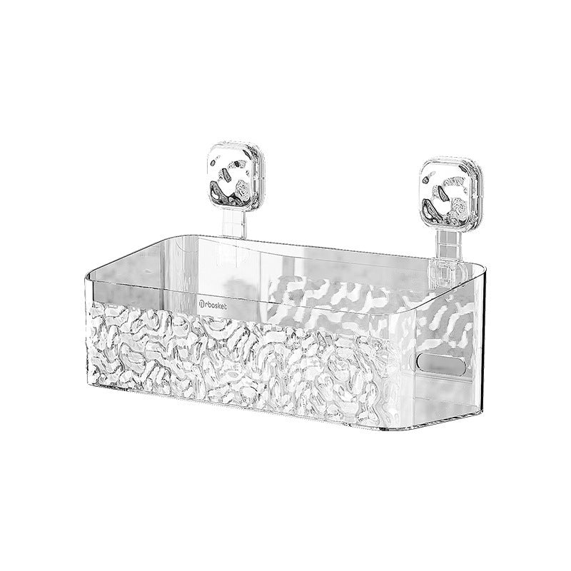 Toilet Rack Punch-free Bathroom Hanging Basket Wall - Beuti-Ful