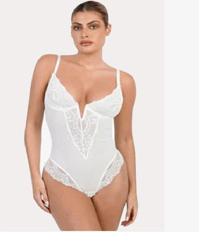 Plus Size Lace Waist Women's Shapewear - Beuti-Ful