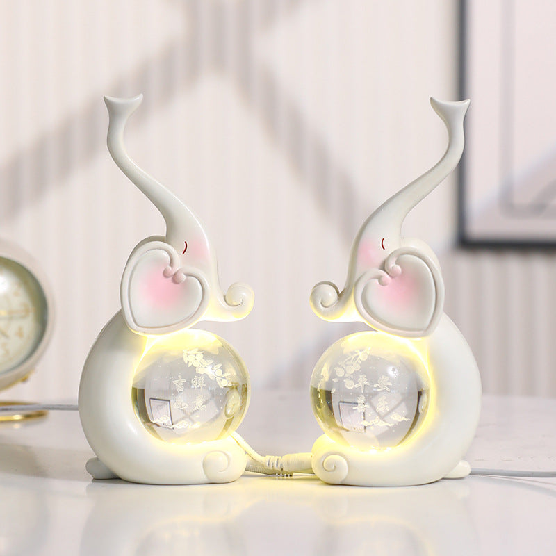 Luminous Crystal Ball Small Night Lamp Home Bedroom - Beuti-Ful