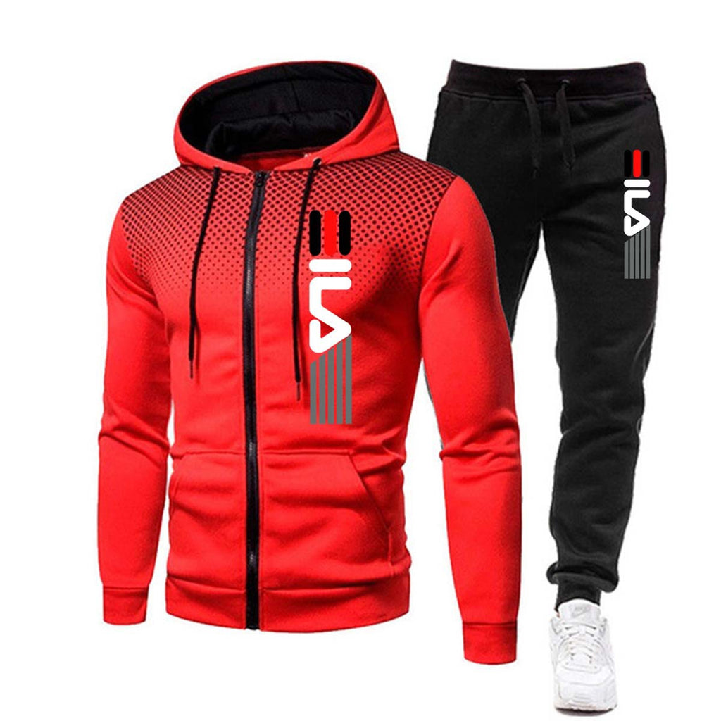 Sweater Sweatpants Men's Casual Sports Hooded Suit - Beuti-Ful