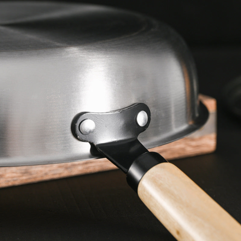 Stainless Steel Extra Thick Non-stick Wok Integrated Household - Beuti-Ful