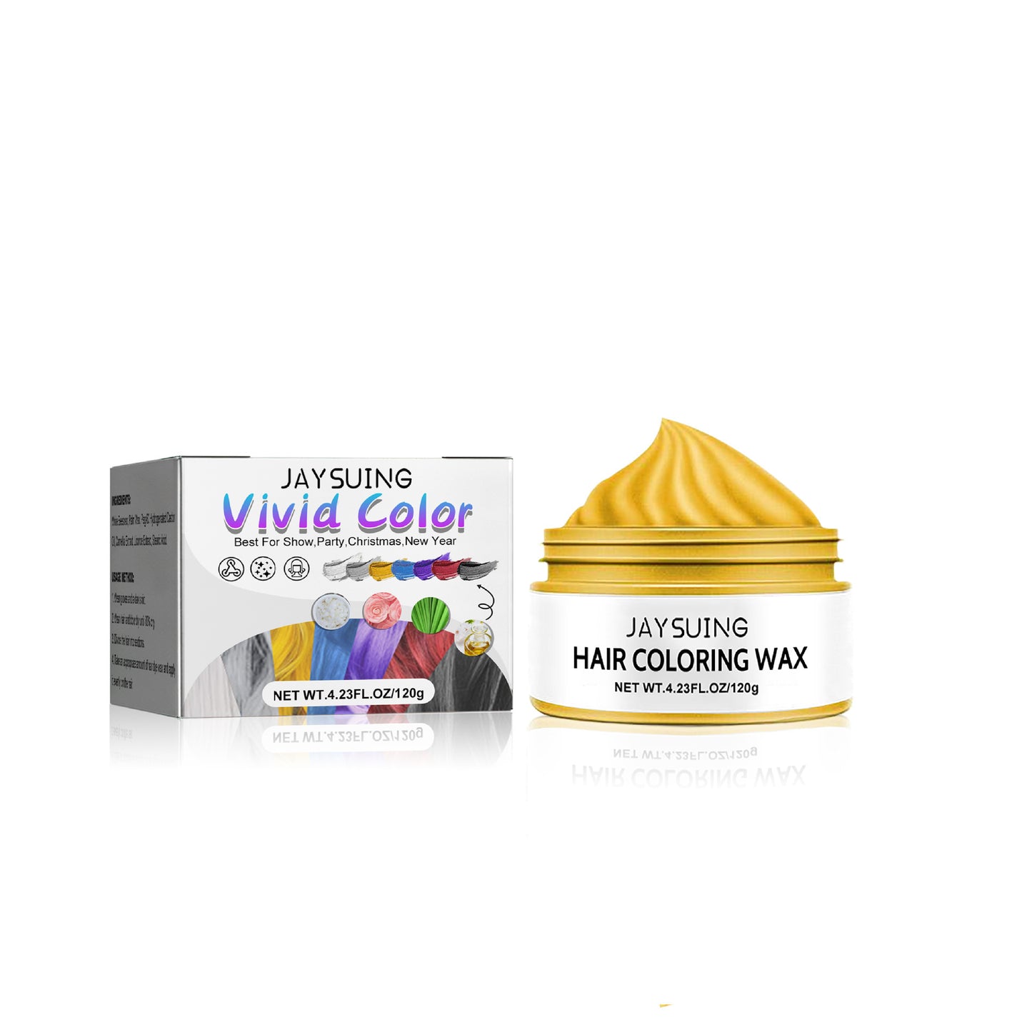 Hair coloring wax Cream Mild And Non-irritating