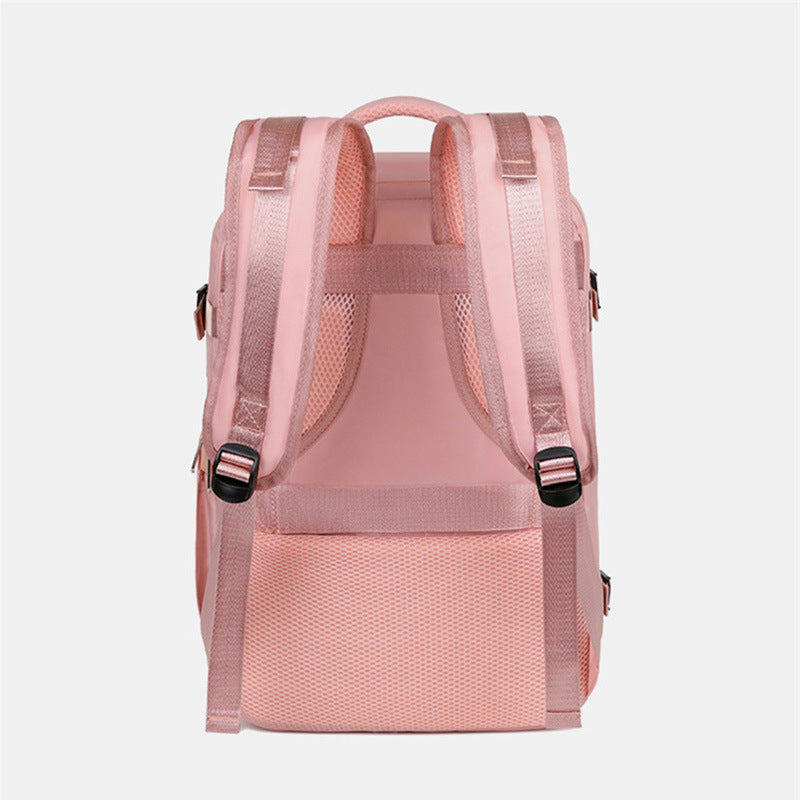 New Travel Backpack Female Large-capacity Dry And Wet Luggage Travel Bags Computer Backpack College Students Bag - Beuti-Ful