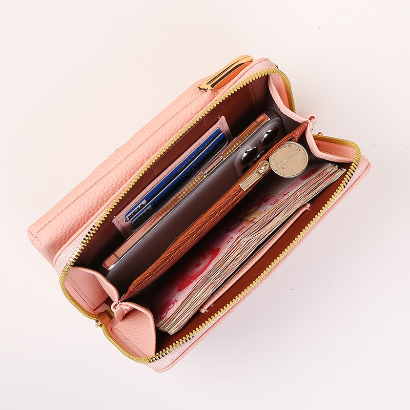 Fashion Litchi Embroidery Crossbody Shoulder Bag purse - Beuti-Ful