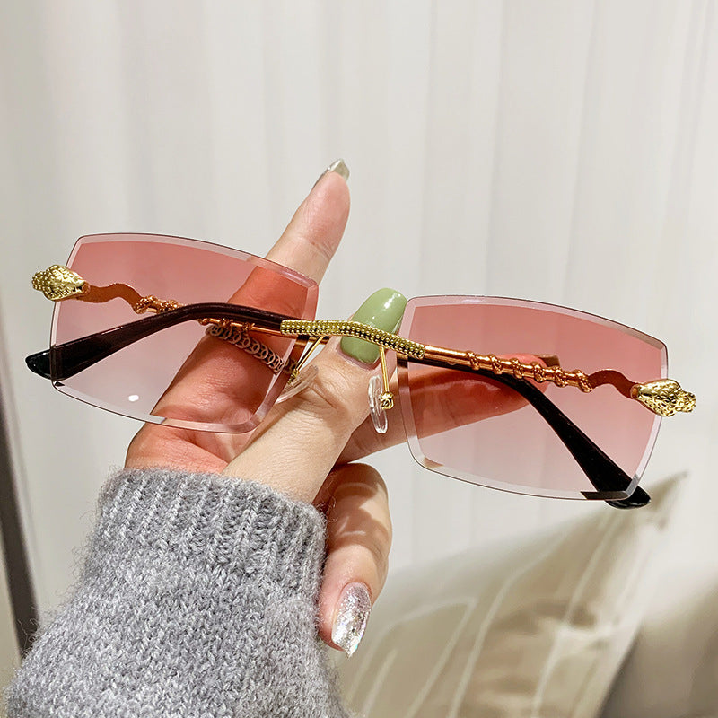 Frameless Polygon Glasses - Beuti-Ful