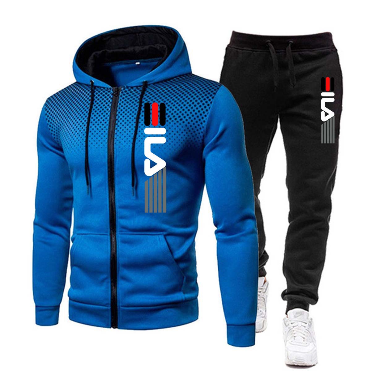 Pullover Jogginghose Herren Casual Sport Kapuzenanzug