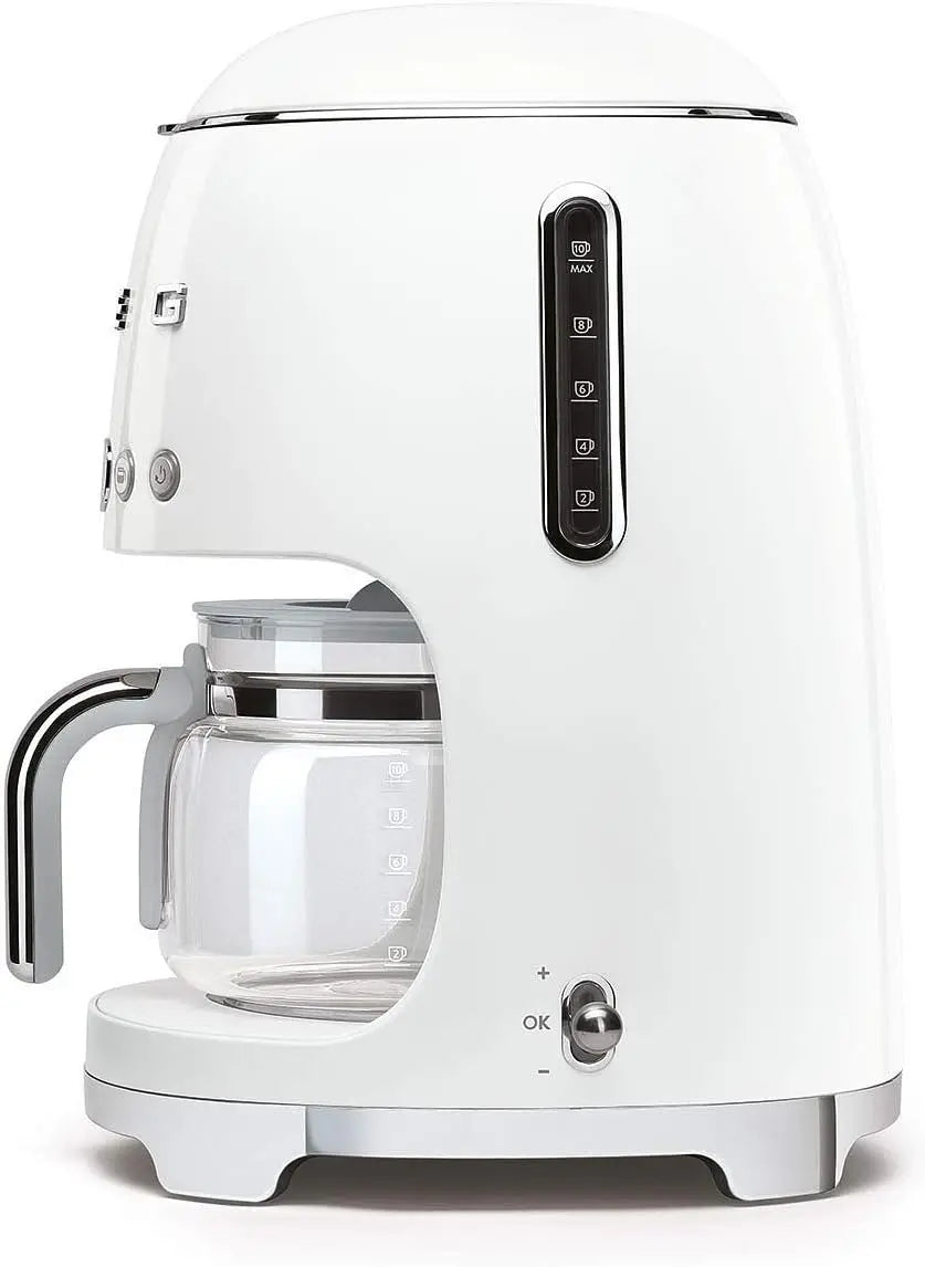 Smeg Drip Coffee Machine, Auto-Start Mode, Reuseable Filter