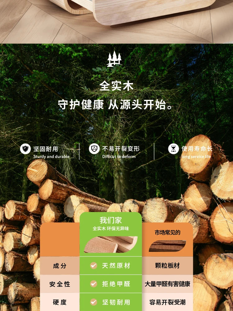 Modern Style Nightstand  Aesthetic Simple Design Night Table Storage Drawer