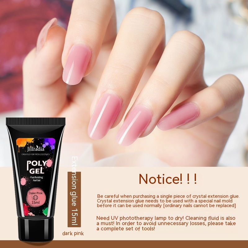 Crystal Extended Glue Nail Beauty UV - Beuti-Ful