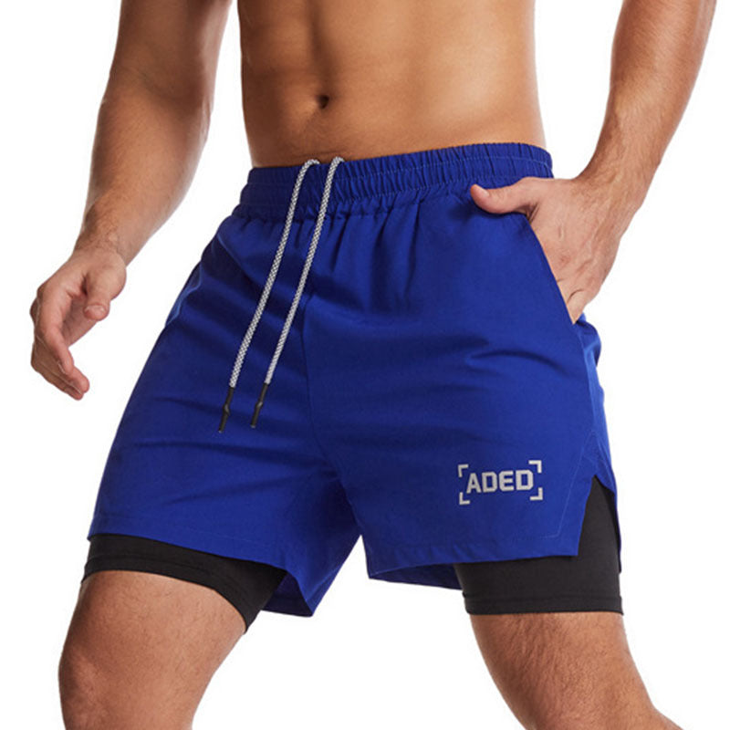 Quick-drying Woven Casual Crazy Muscle Sports Shorts - Beuti-Ful