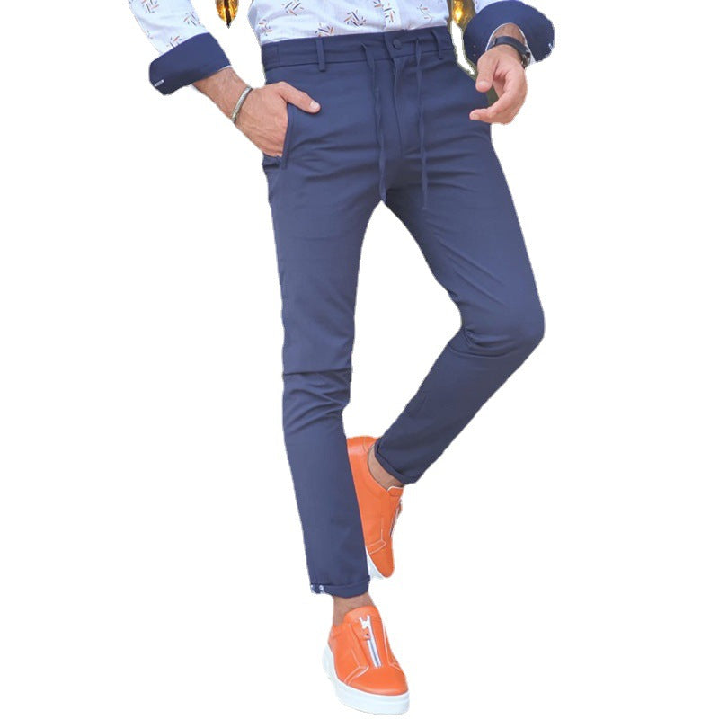 Men's Casual Pants Straight Trousers - Beuti-Ful