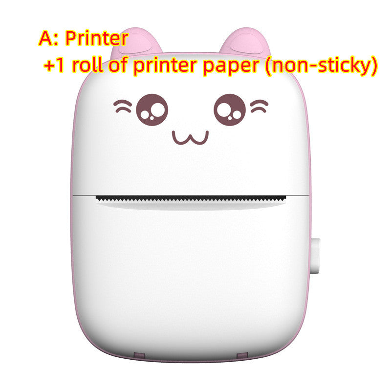 Mini Printer Portable Bluetooth WiFi  Mobile Phone Photo Label Printer