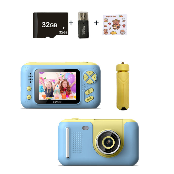 Handheld And Flipable SLR Children's High-definition Camera 2.4 Inch - Beuti-Ful