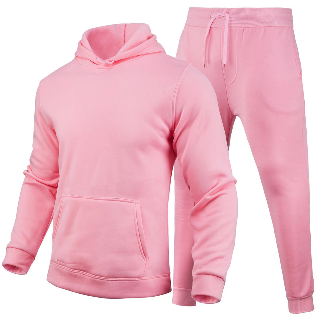 Women's Casual Blank Solid Color Set - Beuti-Ful