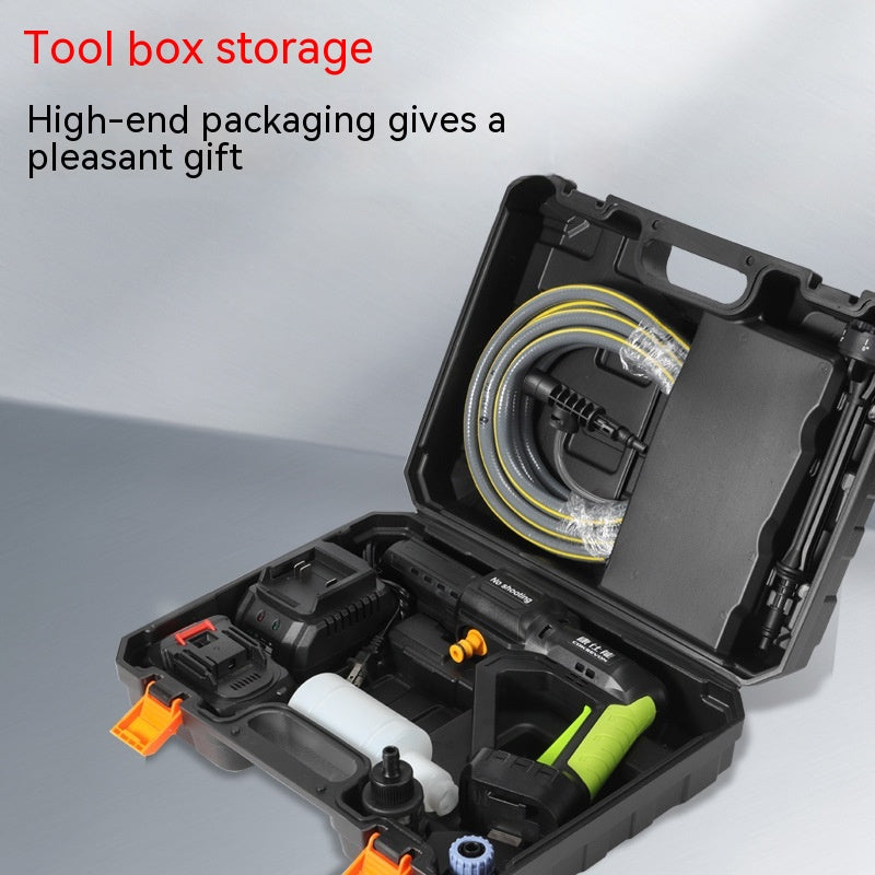 Wireless Car Washing Machine Household High-power Wireless High-pressure Water Gun - Beuti-Ful