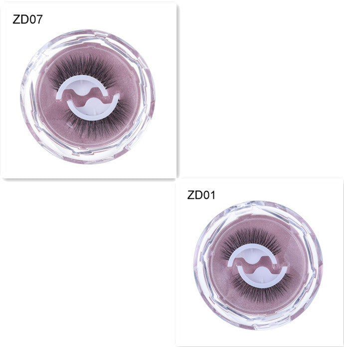 Self-adhesive Reusable Glue-free Eye Lashes With Natural Curl - Beuti-Ful