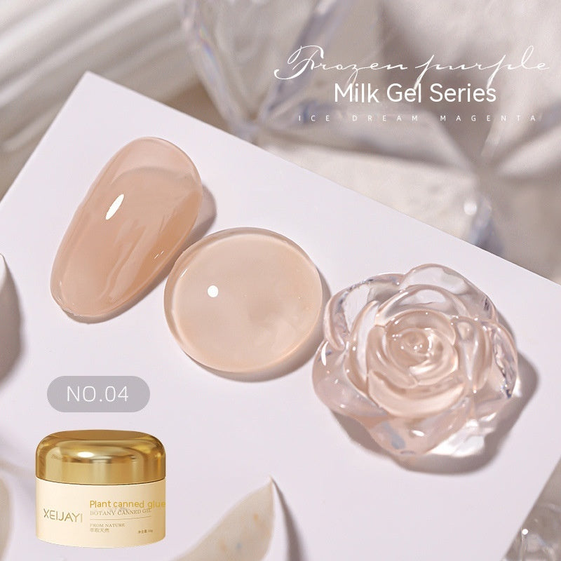 Milk Jelly Solid Color Summer Ice UV Polish - Beuti-Ful