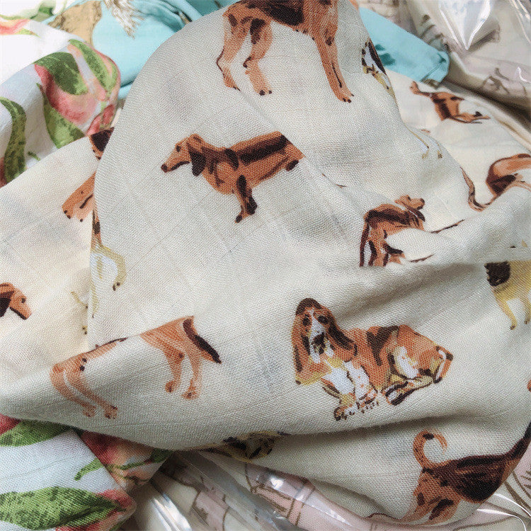 Baby Natural Organic Cotton Wrapping Blanket - Beuti-Ful