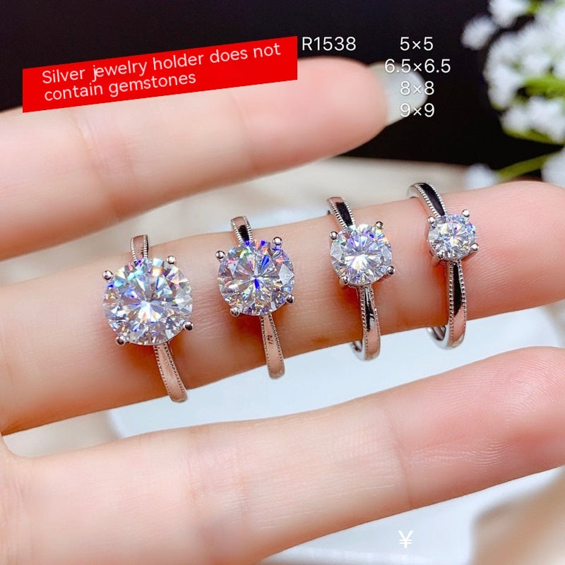 925 Silver Girl Ring Base Without Gemstones - Beuti-Ful