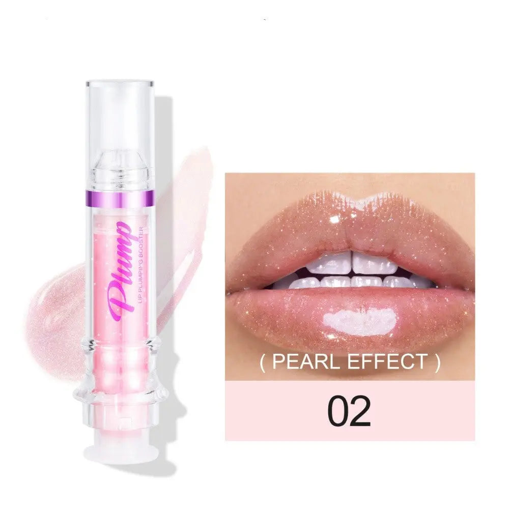 New Tube Lip Rich Lip Color Slightly Spicy Lip Honey Lip Glass Mirror Face Lip Mirror Liquid Lipstick - Beuti-Ful