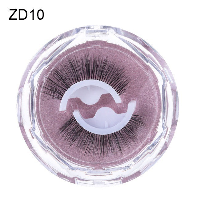 Self-adhesive Reusable Glue-free Eye Lashes With Natural Curl - Beuti-Ful