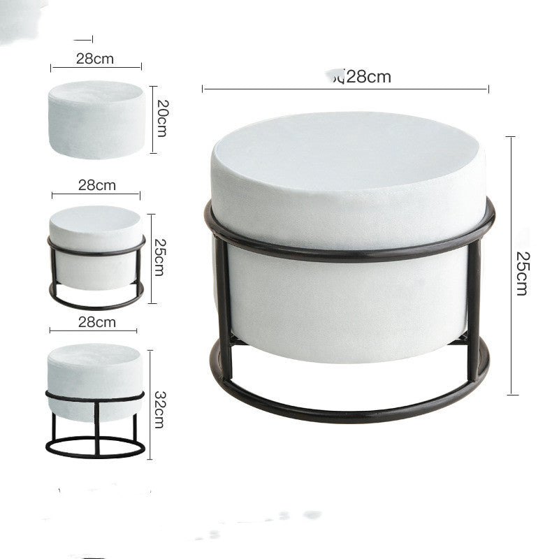 Light Luxury Stool Living Room Small Stool - Beuti-Ful