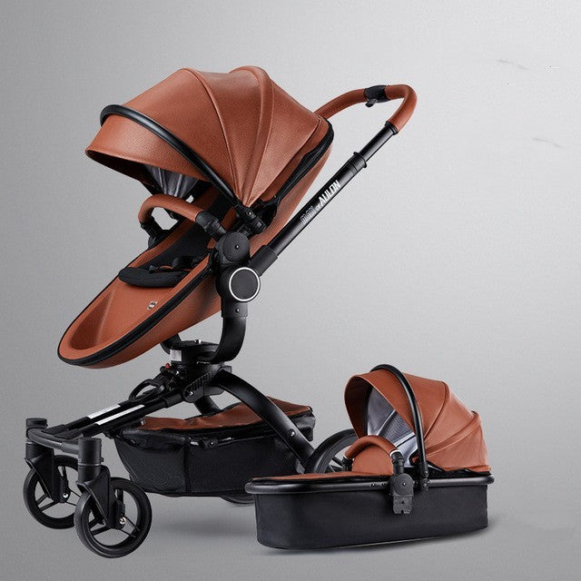 Full Moon High-end stroller Newborn carseat set