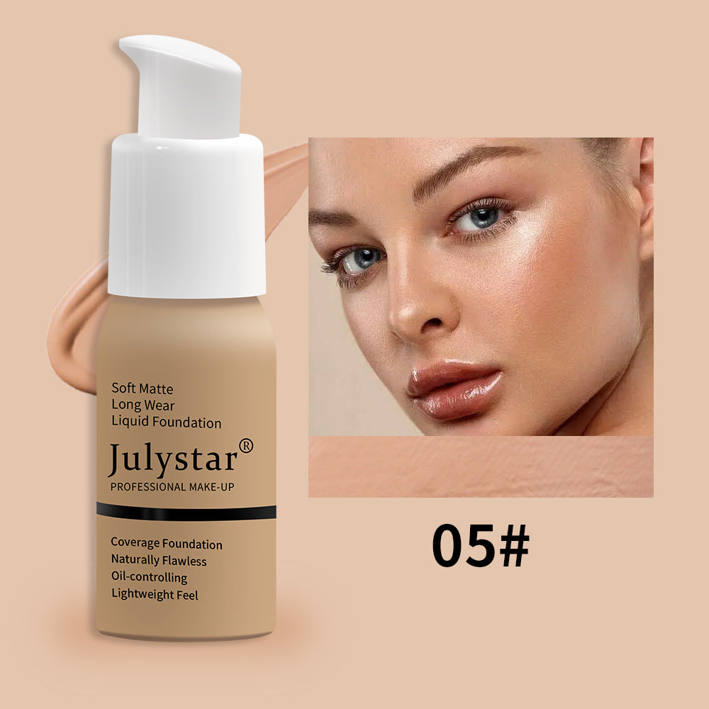 Waterproof Lasting Non Take Off Makeup Concealer Liquid Foundation Beauty Makeup - Beuti-Ful